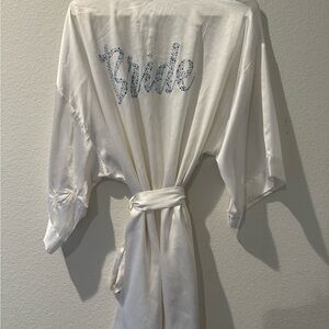 Victoria's Secret White Bride Robe